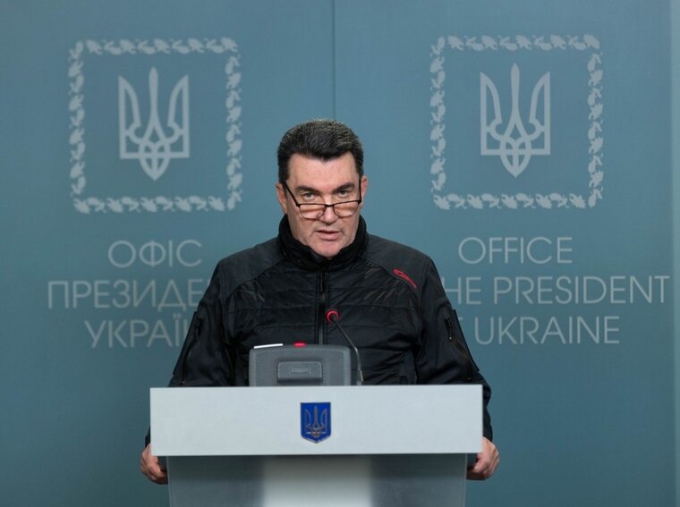    Алексей Данилов заявил, что Украина продолжит атаку Москвы