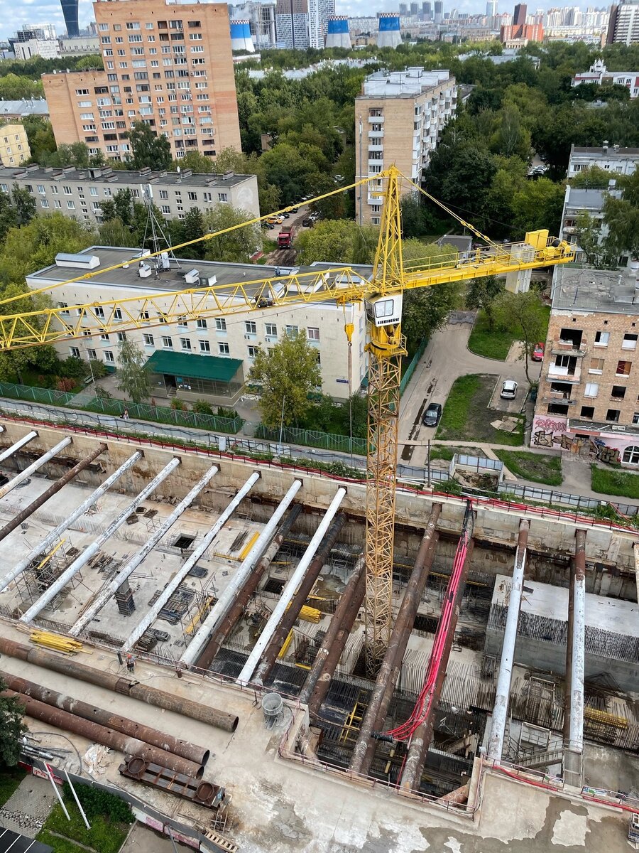 На западе Москвы активно строится 🚇«Народное Ополчение» (проектн. «Проспект  Маршала Жукова») 💸Рублëво-Архангельской линии | Развитие Метрополитена в  Москве | Дзен