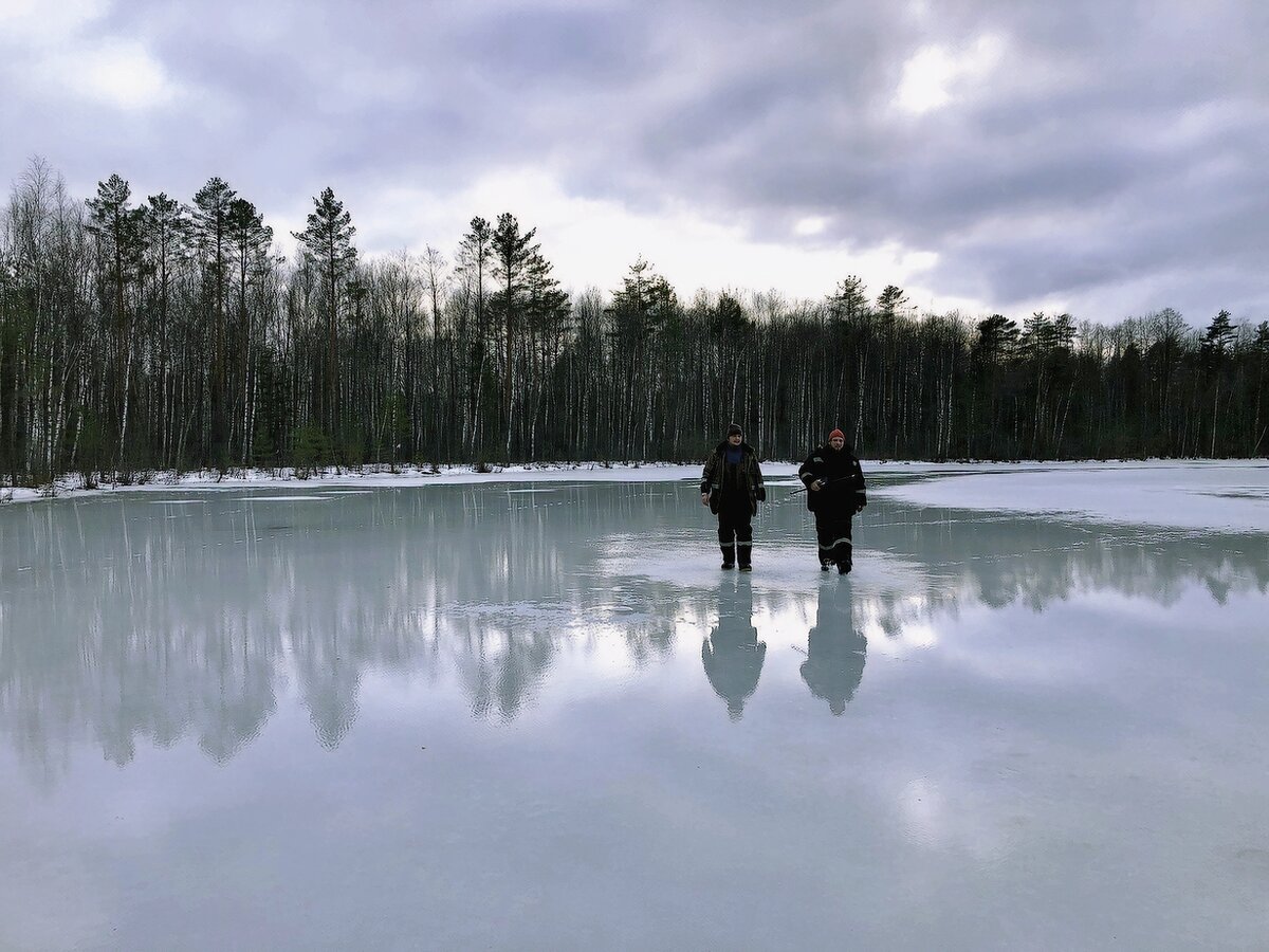 Мокро, зато ровно и хорошо видно