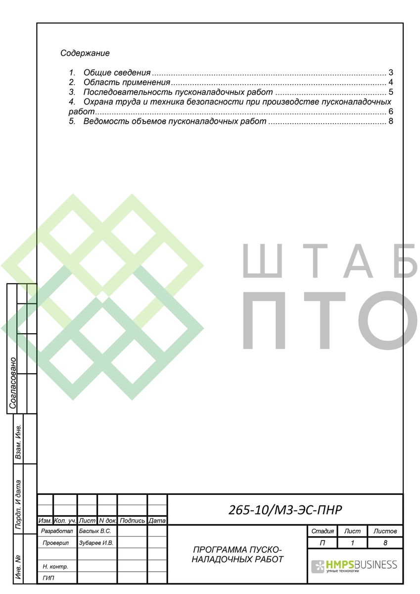 Титул, содержание (листай карусель)