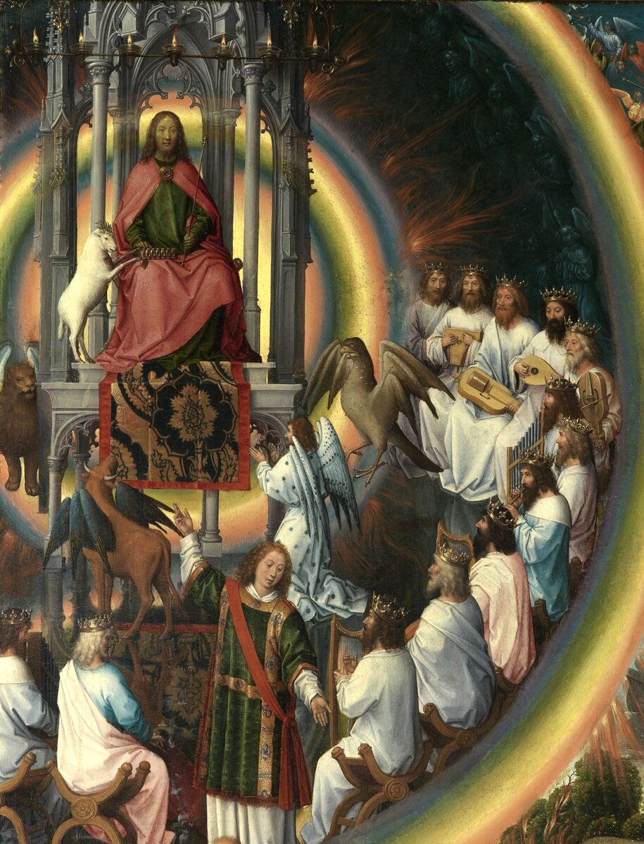 Ганс Мемлинг 1435 - 1494. Откровение Иоанна. Видение праведных