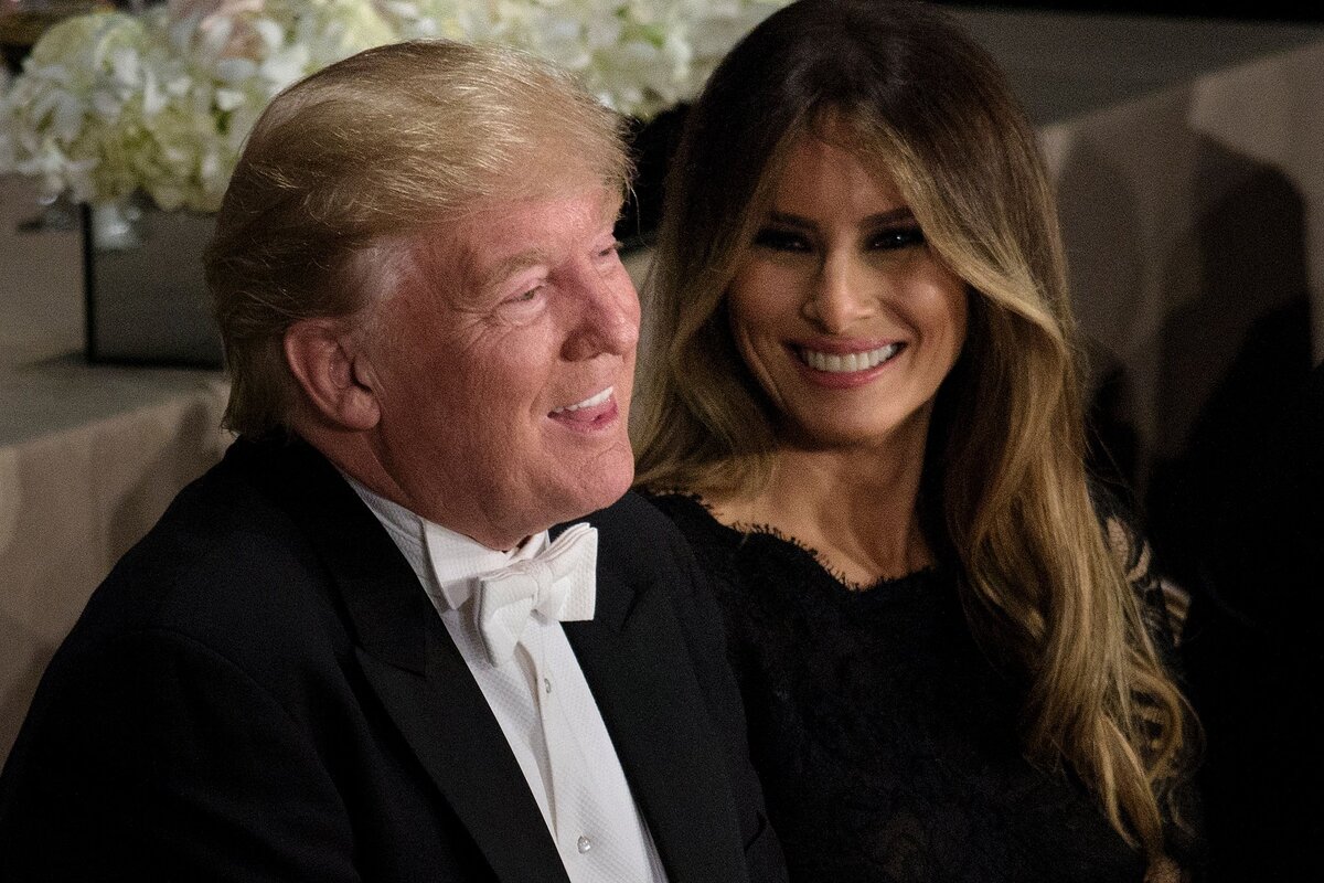 Дональд и Мелания Трамп