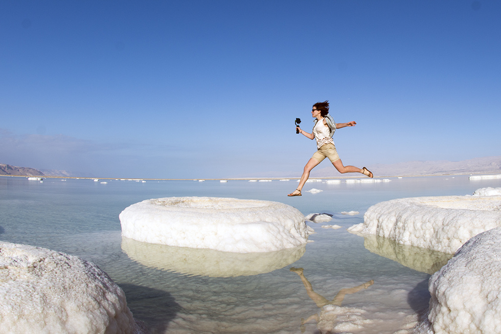 Прямой эфир на Мертвом море, Израиль