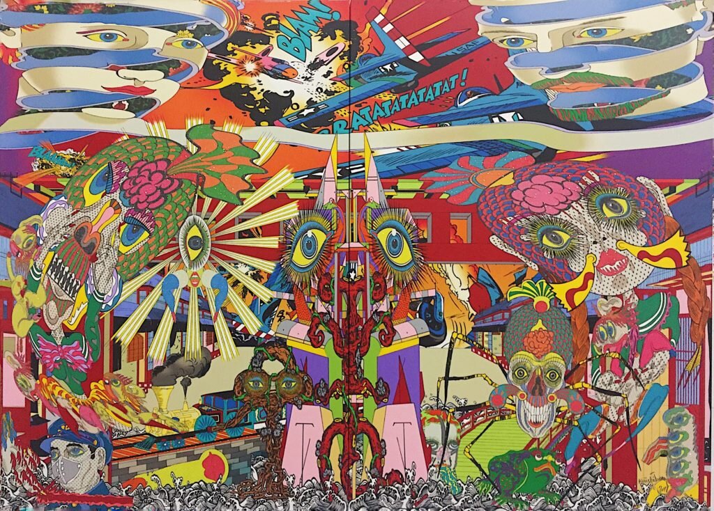 Диптих «Транспортная машина», 2017 год