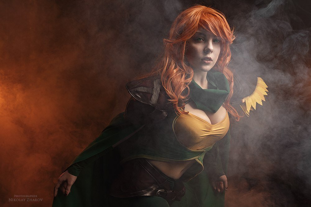 Отличный Cosplay на WindRanger от Лизы Столяровой