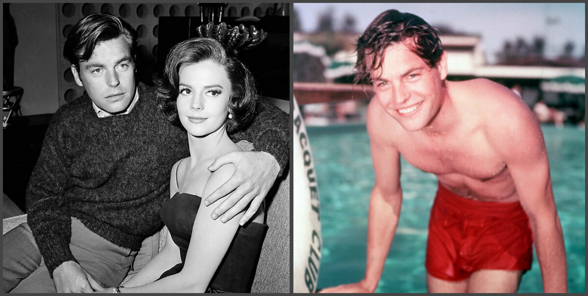 Роберт Вагнер с женой Натали Вуд (Самые красивые актеры старого Голливуда)