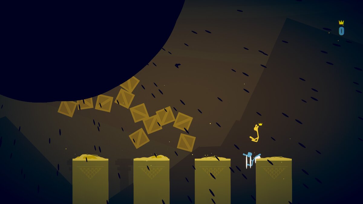 Чёрная дыра в действии