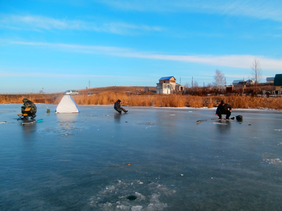                                                          толщина льда 5 сантиметров