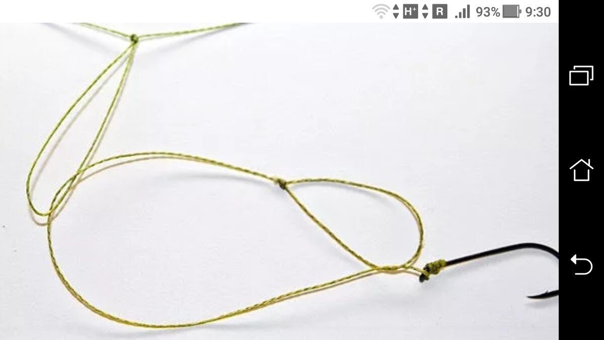 фото Поводок из плетенки для фидера