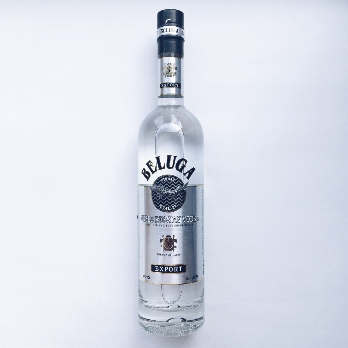 Благородная водка «Белуга Нобл» (Кемеровская область, г. Мариинск, АО «Мариинский ЛВЗ»)