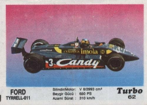 Tyrrel 011 Ford