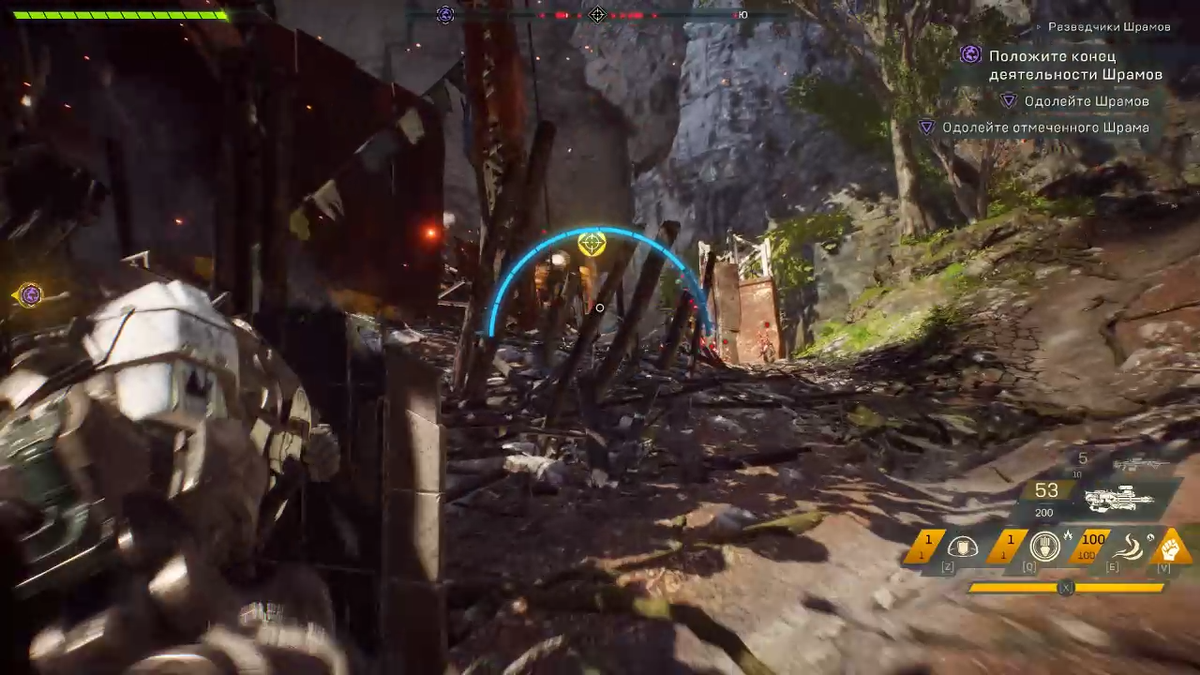 Вовремя активированный щит будет одинаково полезен как для безопасного отступления, так и для сокращения расстояния между Вами и противником. Не забывайте, что активировать щит можно и в полёте, что позволяет сокращать расстояния еще быстрей.