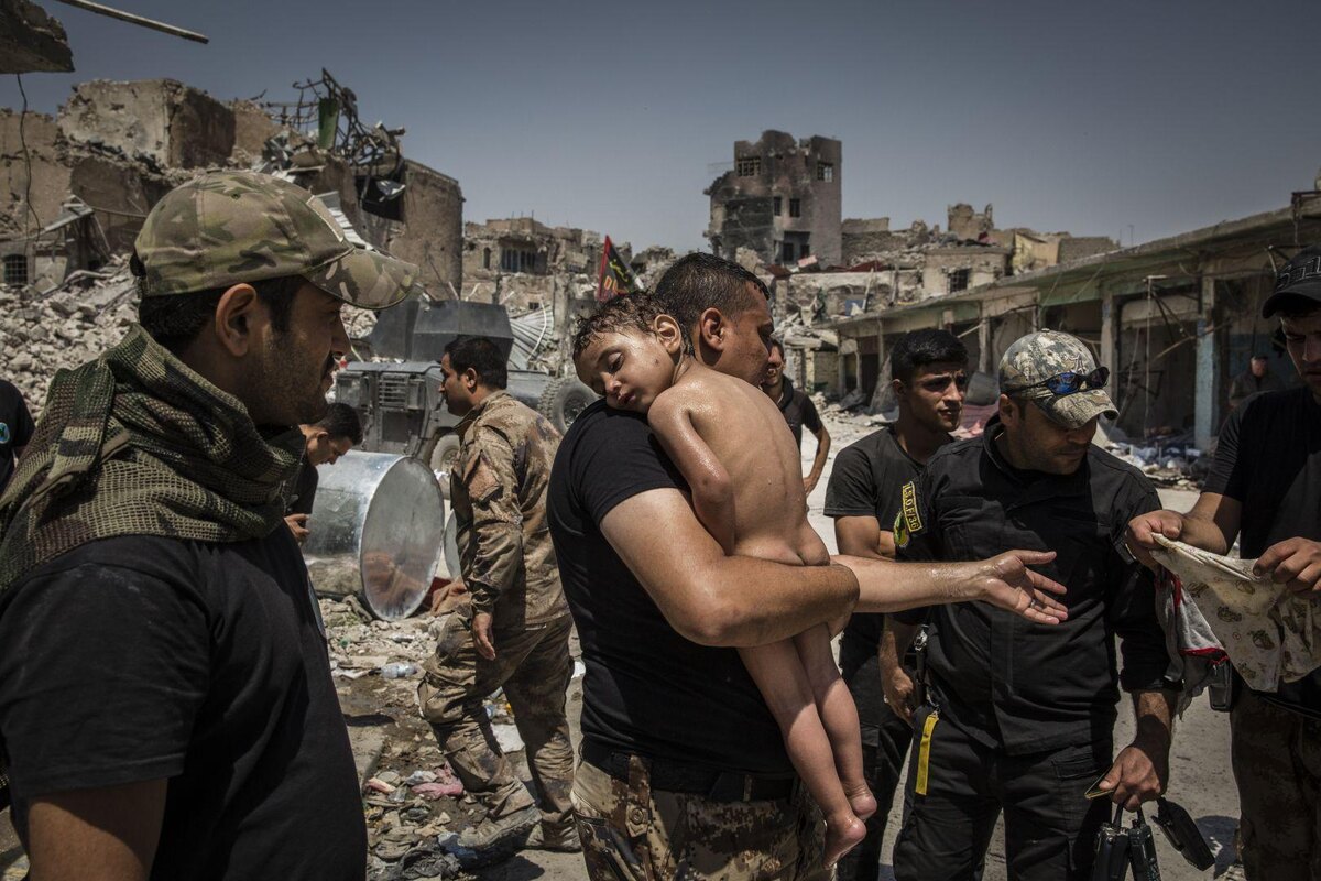 Ivor Prickett, The Battle for Mosul, 2017