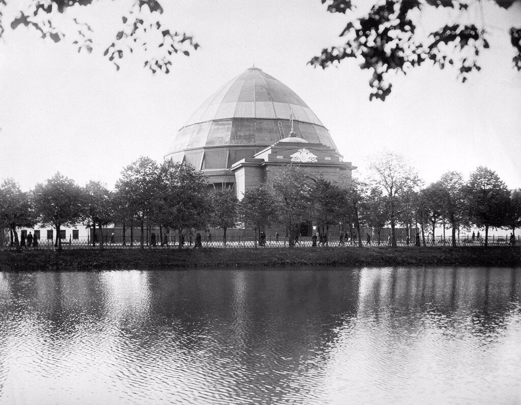 Здание панорамы «Бородино». Неизвестный автор, 1 августа 1912 - 31 декабря 1918 года, г. Москва, Чистопрудный бул., Музей-панорама «Бородинская битва».






