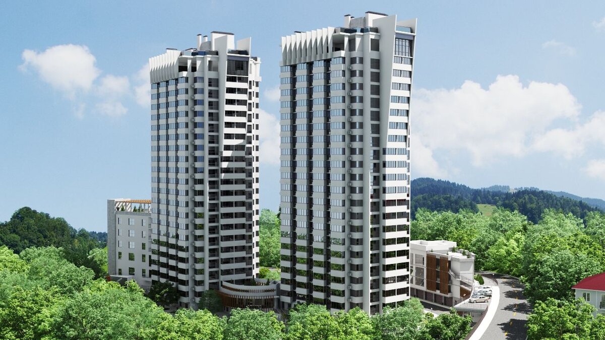 Современный жилой комплекс бизнес-класса «Огни Сочи» – это