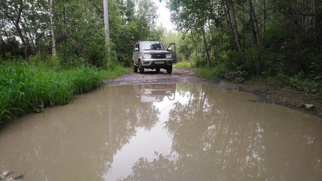 дорога к озеру Лотосов