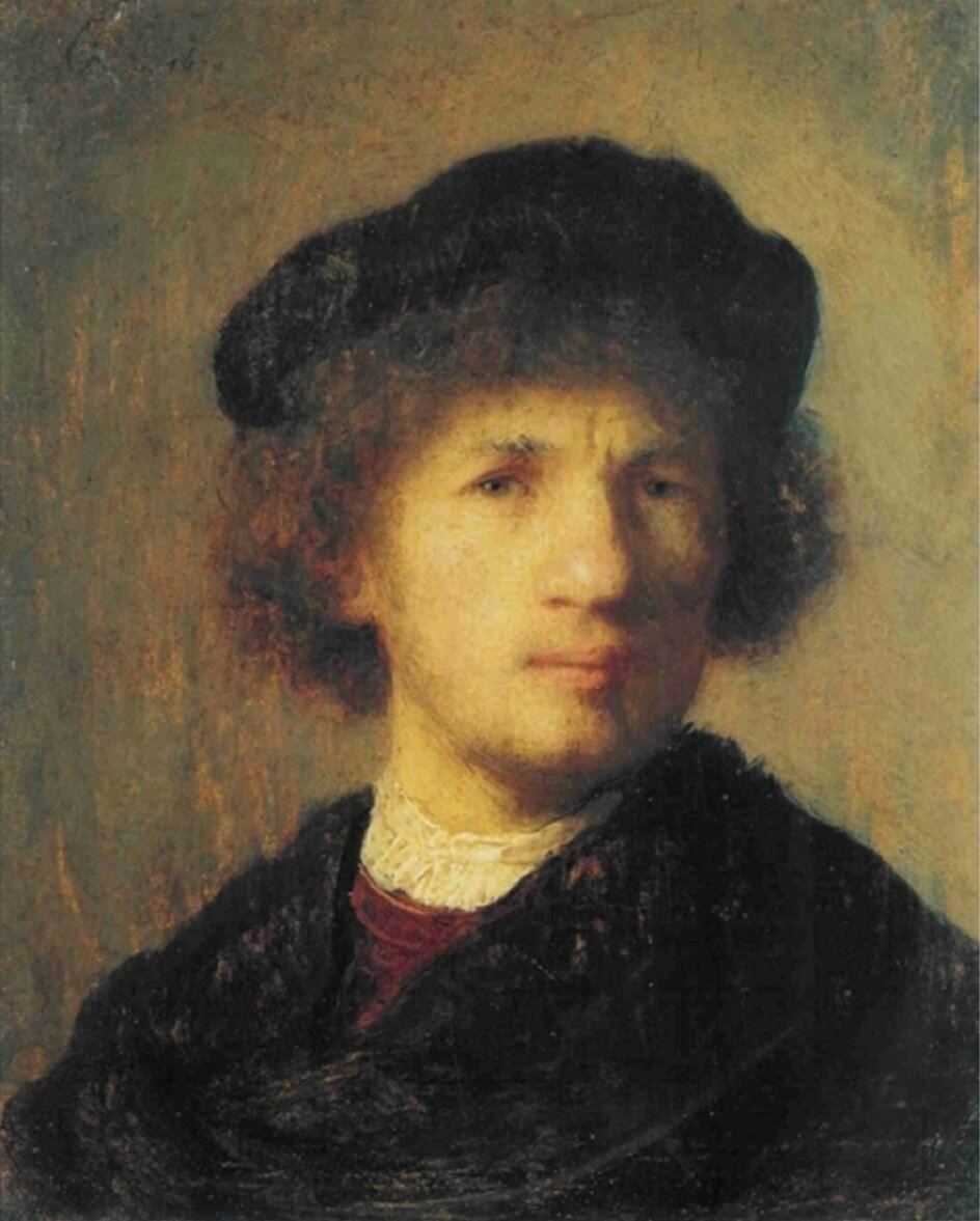 Рембрандт. Автопортрет
