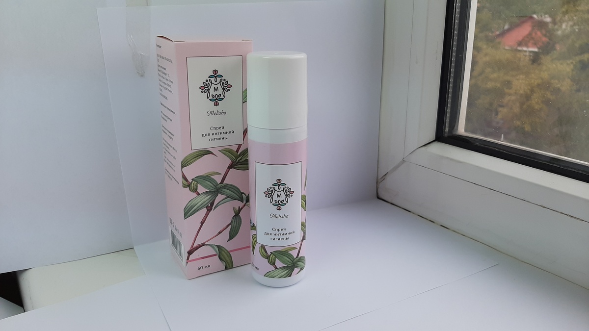 Упаковка спрея Мелиша.