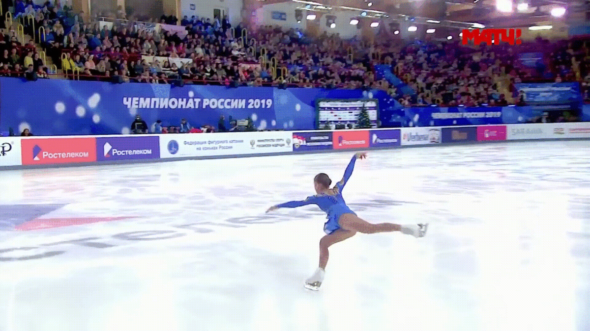 Алена Косторная. Чемпионат России 2019.