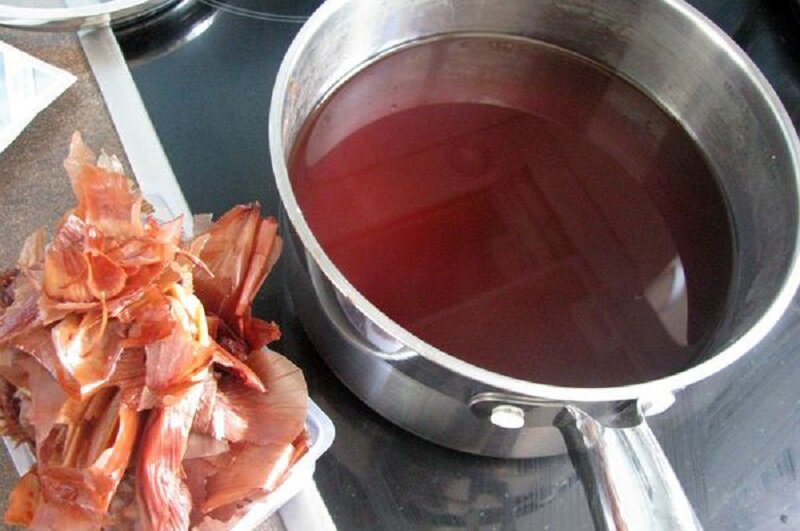 Настой луковой шелухи