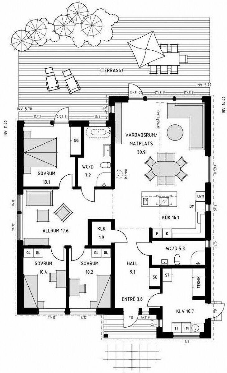 Источник: https://www.trivselhus.se/husmodeller/villa-viken/