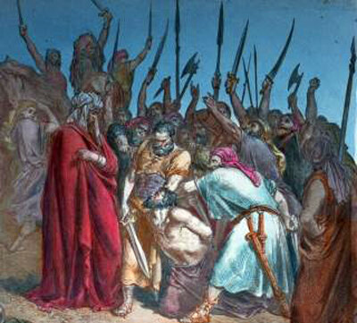 Пленение царя Седекии. Источник: http://scripturestudy.net/fotodrama/47.htm 