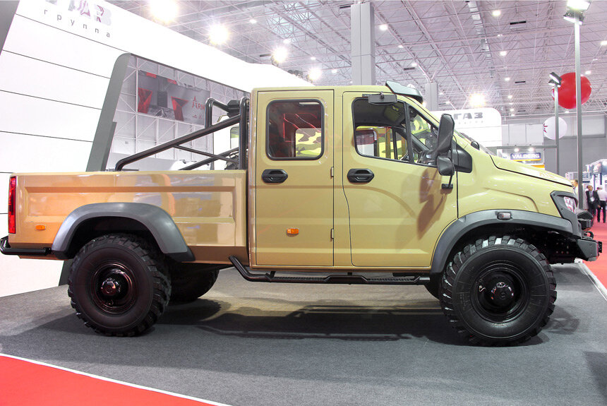 Газ Вепрь в кузове пикап