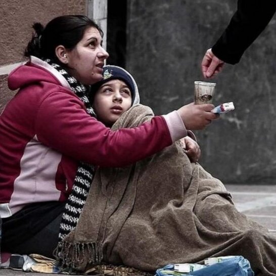 Попрошайки. 