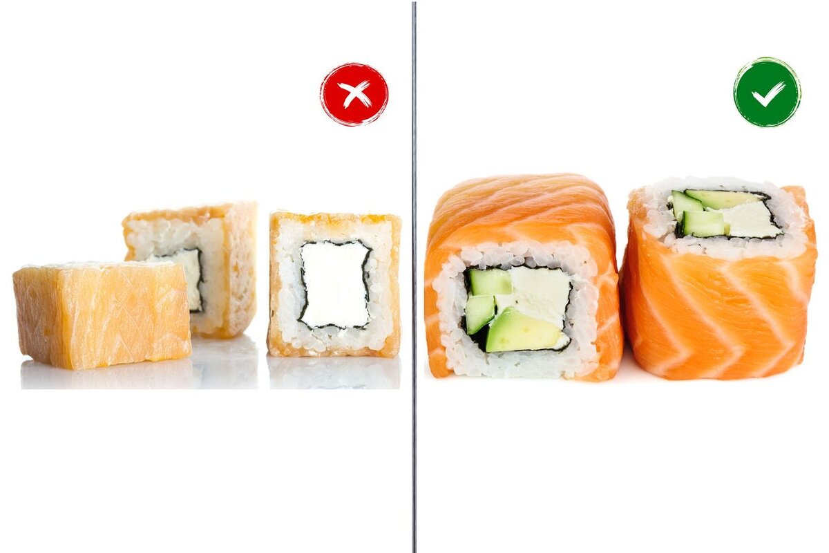 7 простых правил проверки свежести суши, подаваемых в ресторане