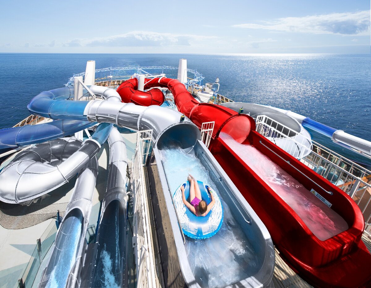 Oasis of the Seas водные горки
