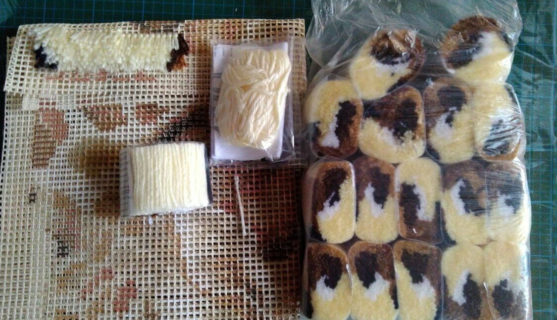 Мой набор с жирафами. Комплектация.