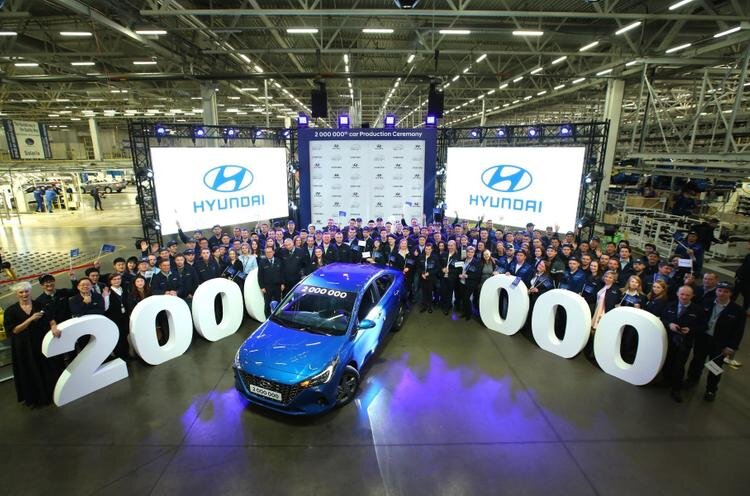 18 февраля в Санкт-Петербурге с конвейера сошел двухмиллионный автомобиль.