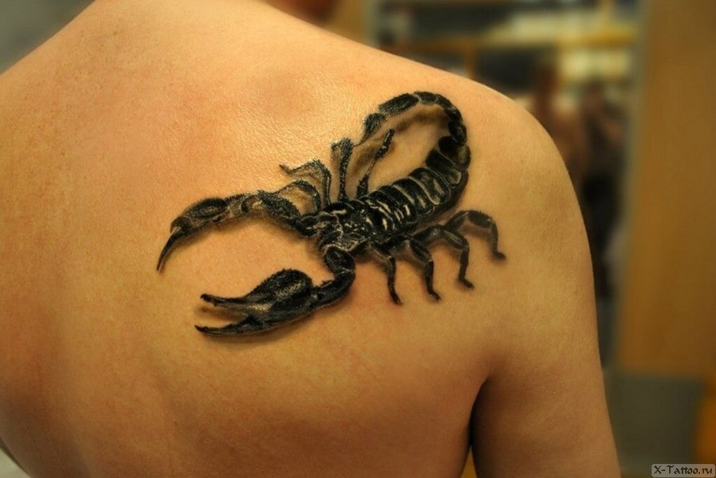 Татуировка скорпион в армии: мощный символ дисциплины и боевой готовности