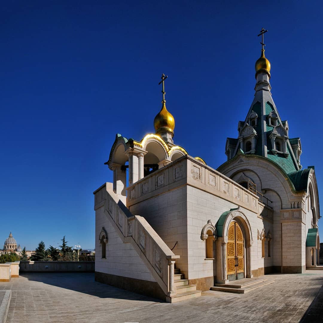 Главный храм Русской Православной Церкви в Риме | Италия /Laboratorio della  Gioia | Дзен