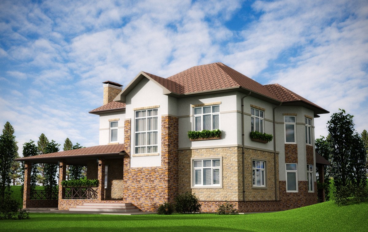 Коттеджный поселок.