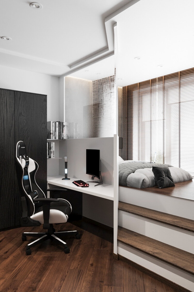 Листайте галерею вправо, чтобы увидеть другие ракурсы дизайн-проекта