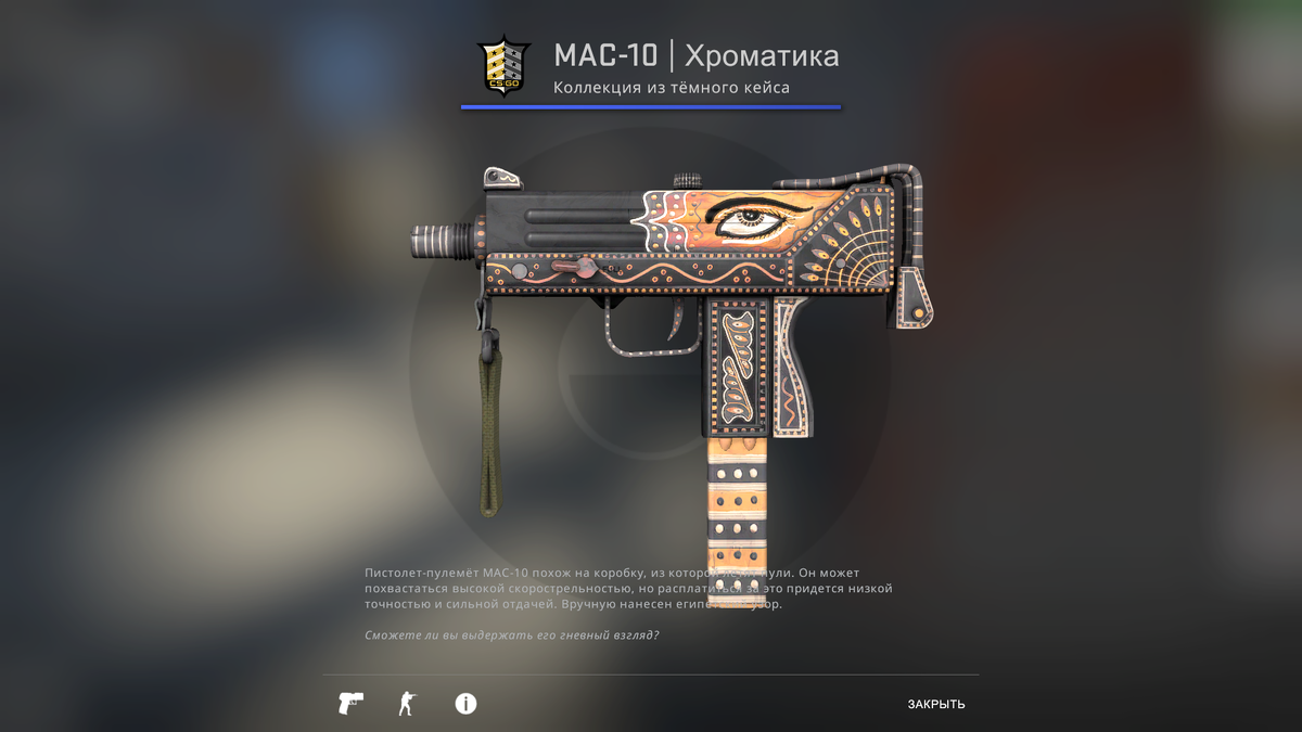 Фотокарточка из игры CS^GO 