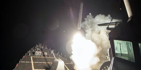 Пуск "томагавков", 7 апреля 2017 года