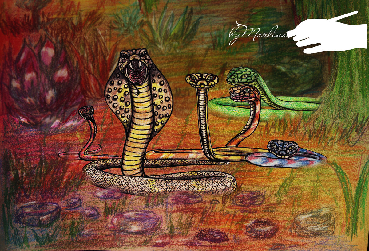 Змеи зашипели