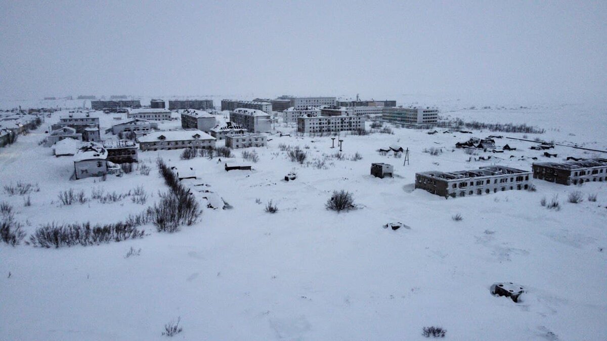 заброшенный поселок (Фото автора канала)