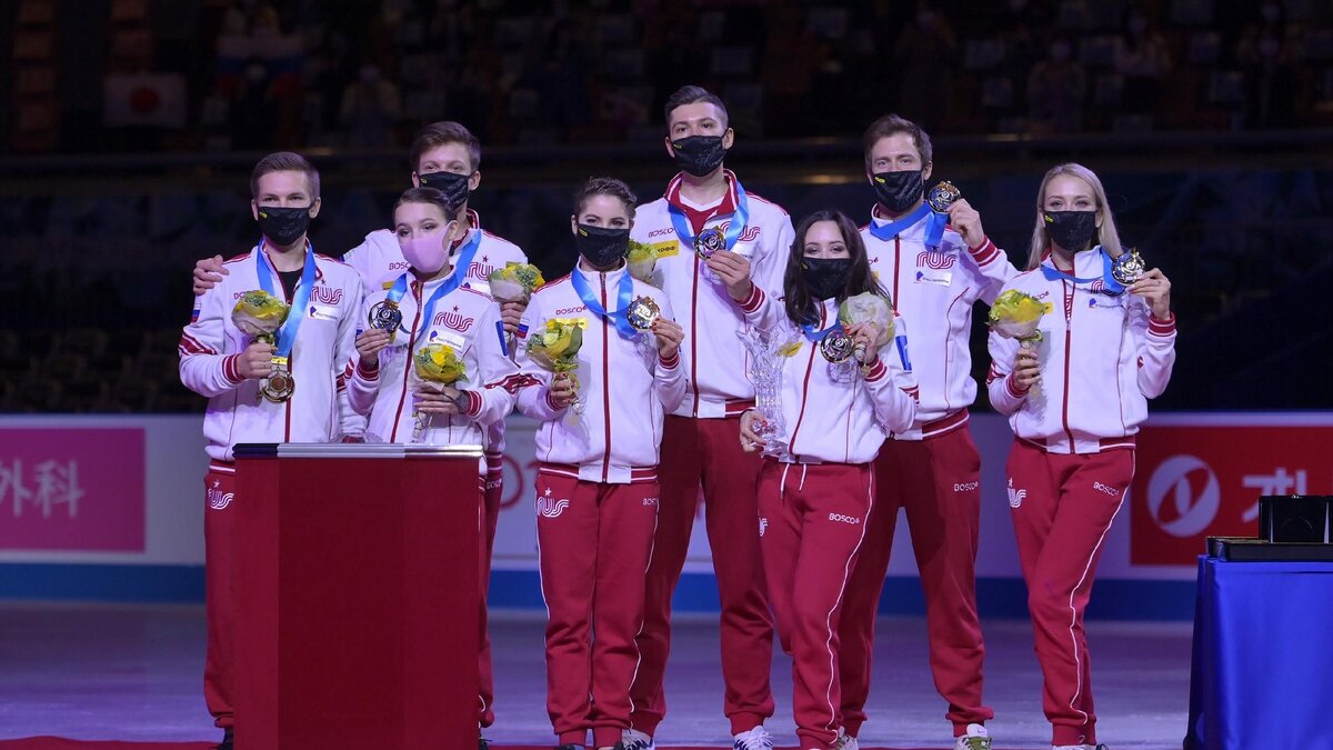 Сборная России по фигурному катанию Источник: evo-rus.com