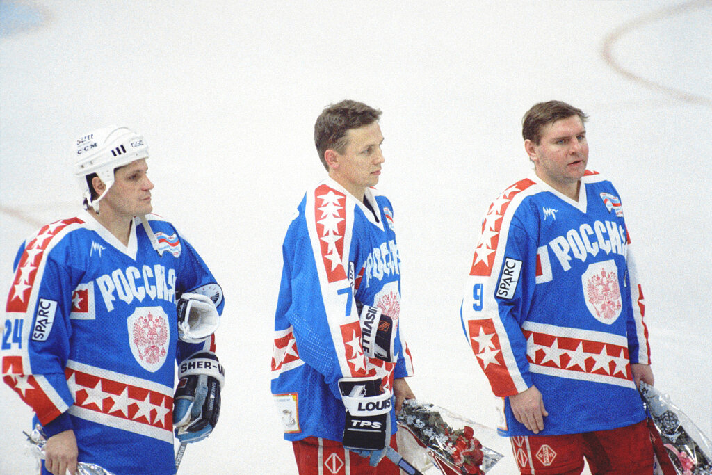 Сергей Макаров, Игорь Ларионов и Владимир Крутов