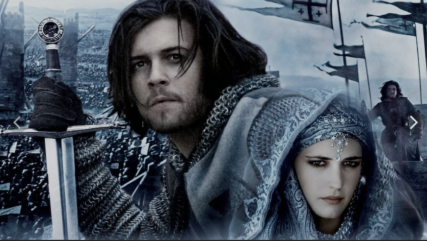 Постер фильма "Царство Небесное" Реж. Ридли Скотт. 2005.