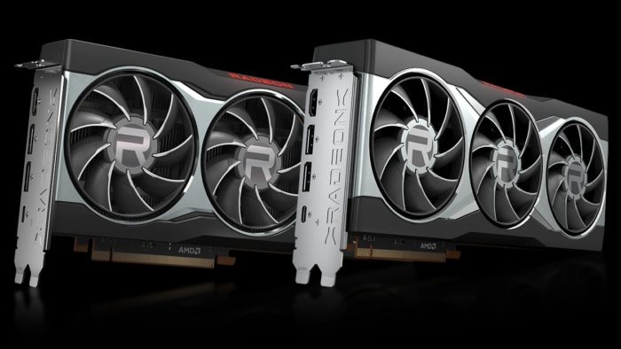 Карта Radeon RX 6000 с разъемами HDMI, DisplayPort и USB-C
