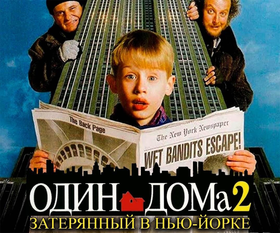 афиша к фильму "Один дома 2"