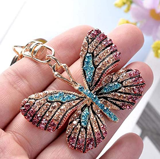 Бабочка со стразами