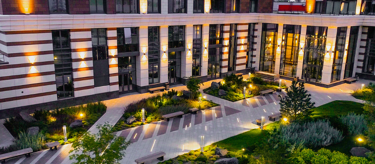 Реализованный проект компании ДеревоПарк. Изображение с официального сайта компании: derevopark.com