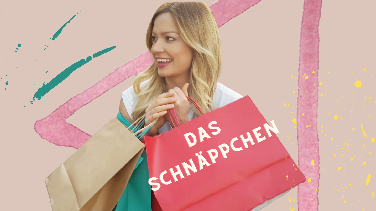 Коллаж автора. das Schnäppchen. Немецкий язык онлайн