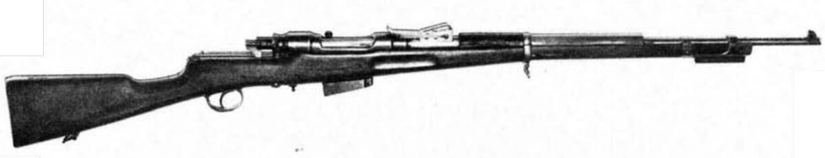 Автоматическая винтовка Фредди обр. 1900 года.