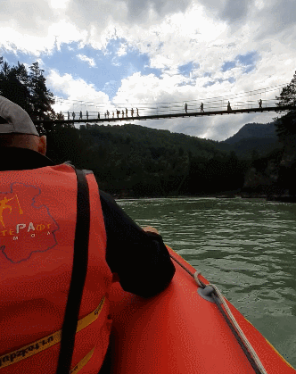 Gif анимация: рафтинг.